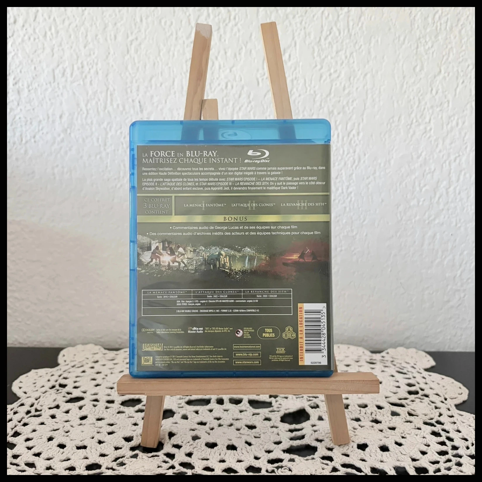 Caja Star Wars I • II • III (3 Blu-ray) Blu-ray – photo 2